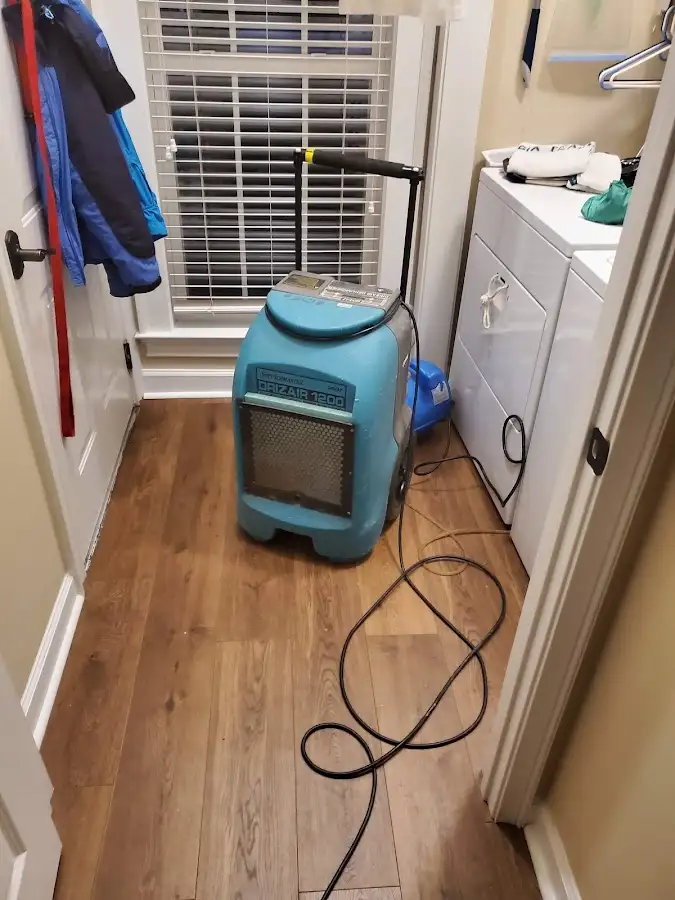 Commercial dehumidifier deployed for Crawl Space Restoration in Babylon
